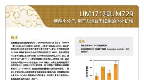 UM171和UM729 新型小分子，用于人造血干细胞的体外扩增