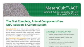 MesenCult&trade;-ACF Defined, Animal Component-Free Human MSC Culture