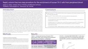 Column-Free Cell Enrichment of Human Th17 Cells from Peripheral Blood