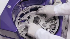 Removing the RoboSep™-S Carousel for Cleaning