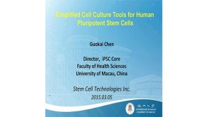 Development of Simplified and Defined Cell Culture for Human Pluripotent Stem Cells